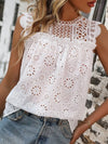 White lace top