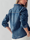 Kayla denim wash jacket