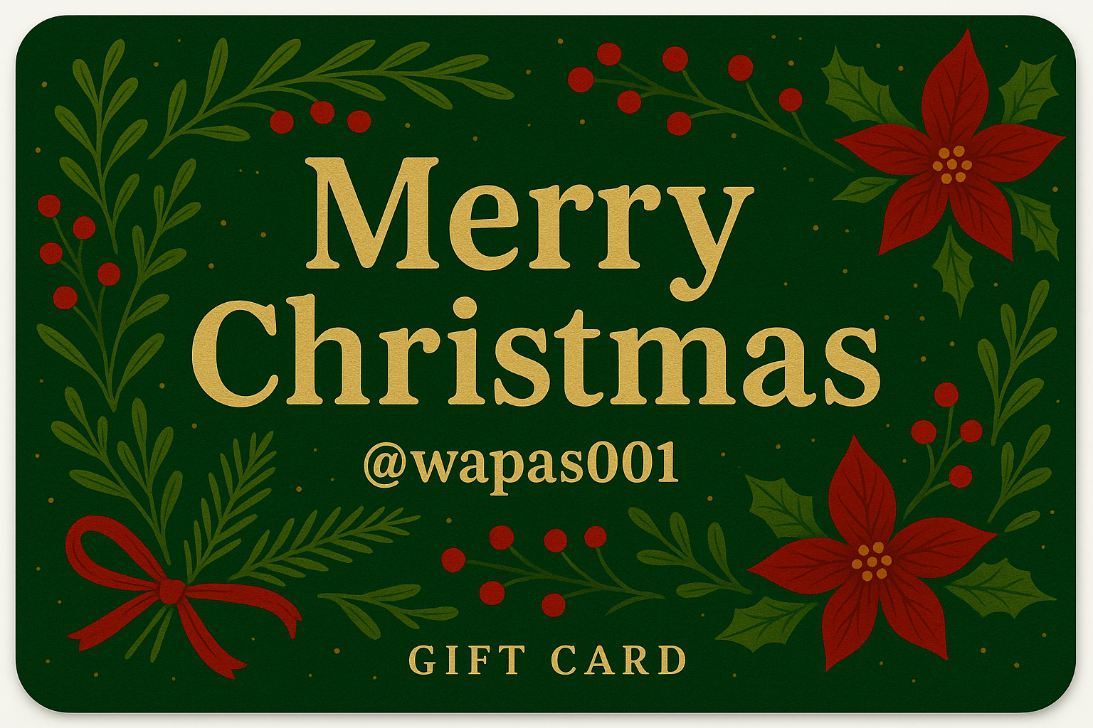 Wapas Gift Card