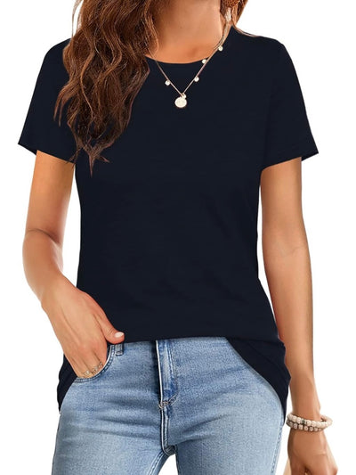 Black basic T-shirt
