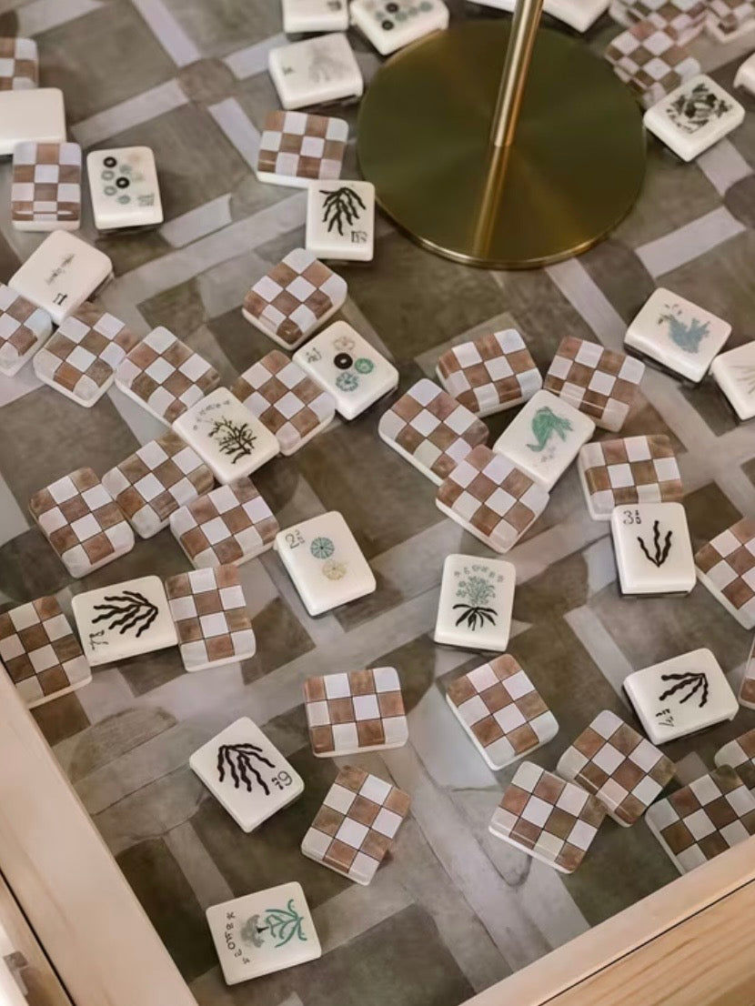 Ocean Mahjong tiles set