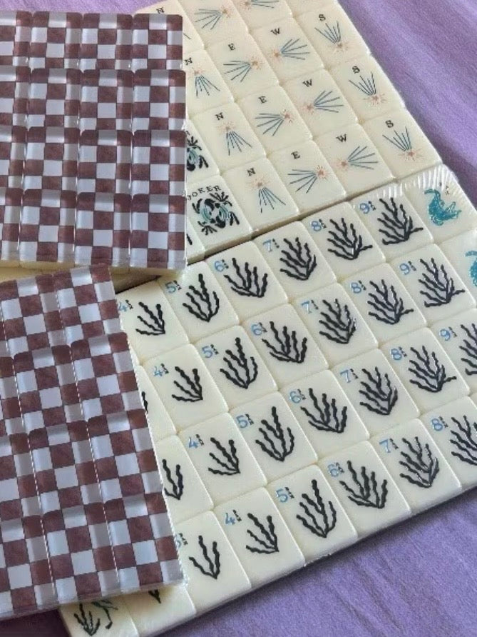 Ocean Mahjong tiles set