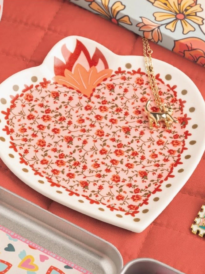 Mahjong heart dice holder accessories