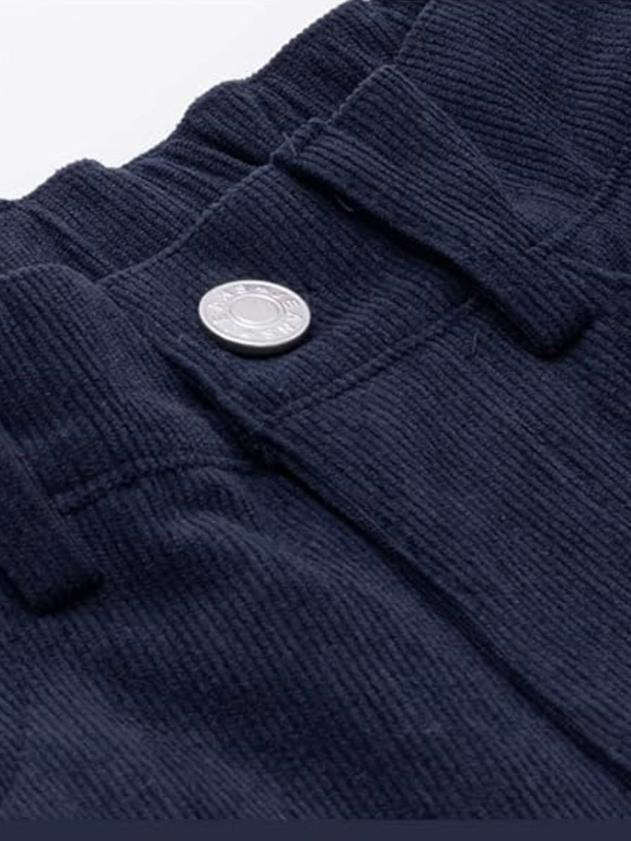 Navy blue wide pants