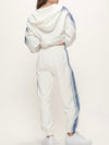 White set of 2. Hoodie and joggers pants
