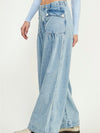 Light Blue jeans wide leg pants