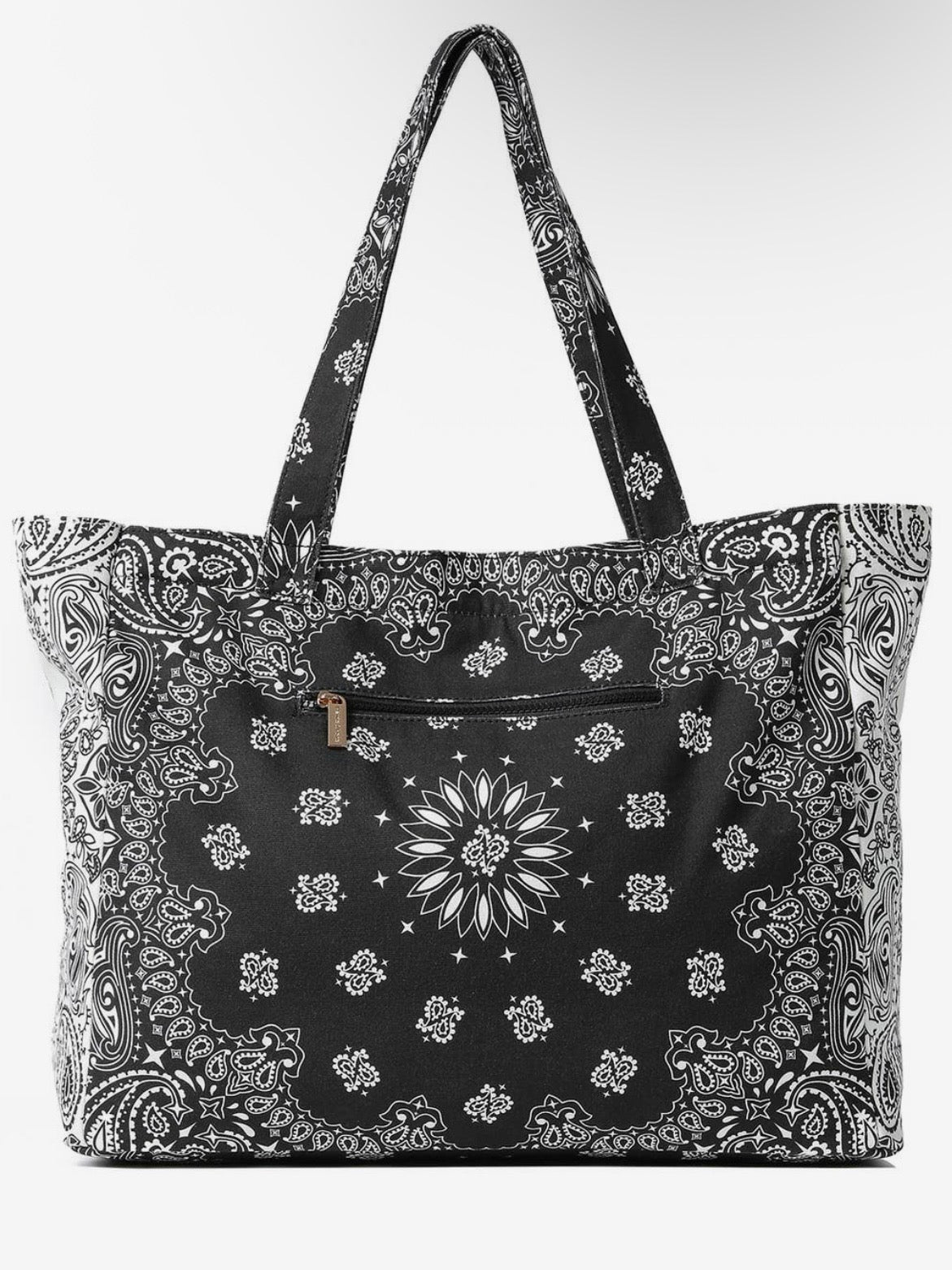 Colored bandana printed handbag