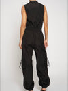 Black pilot jumper overall