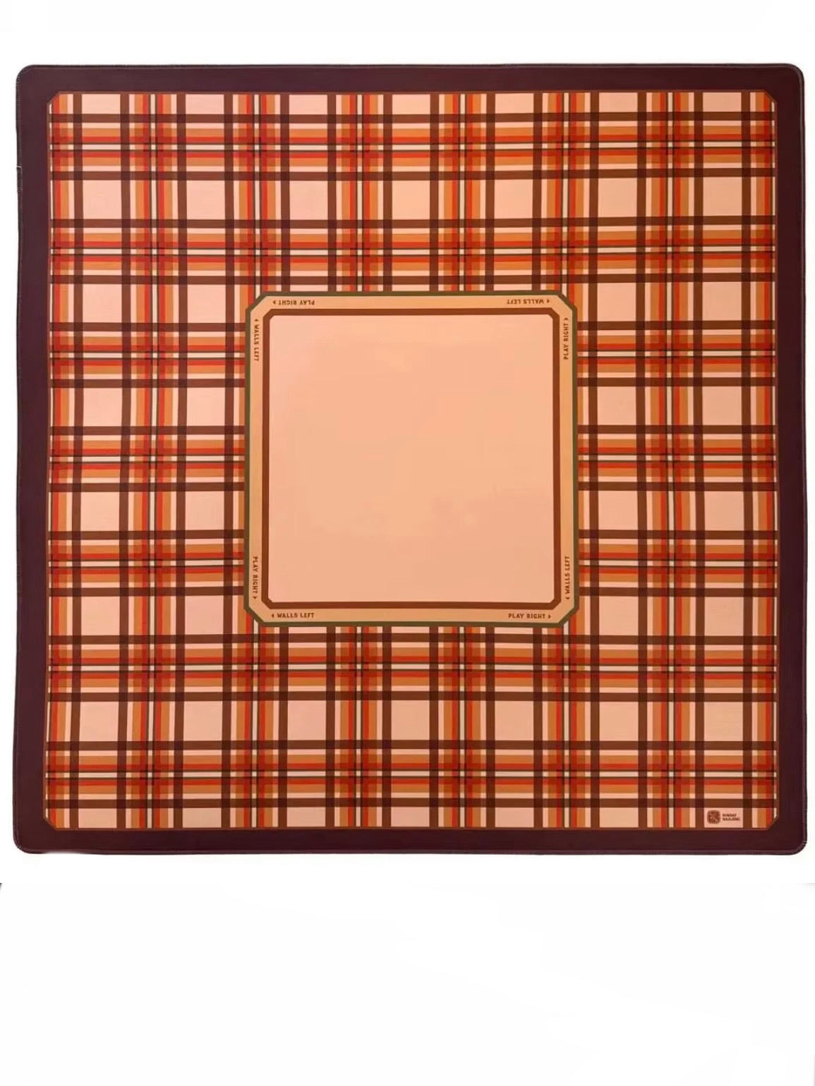 White and pink Cowgirl western, joker Mahjong tiles set and mat