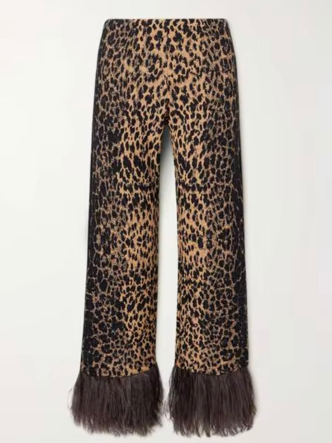 Leopard print set shirt and pants