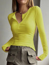 Yellow top light sweater