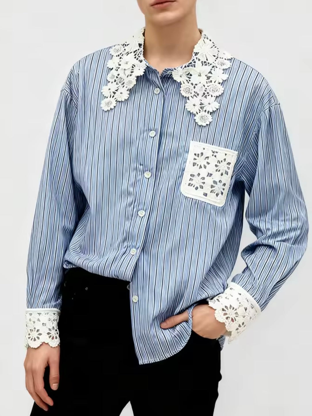 Striped shirt long sleeves