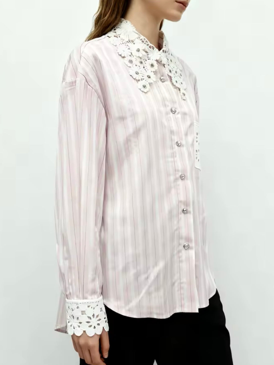 Striped shirt long sleeves