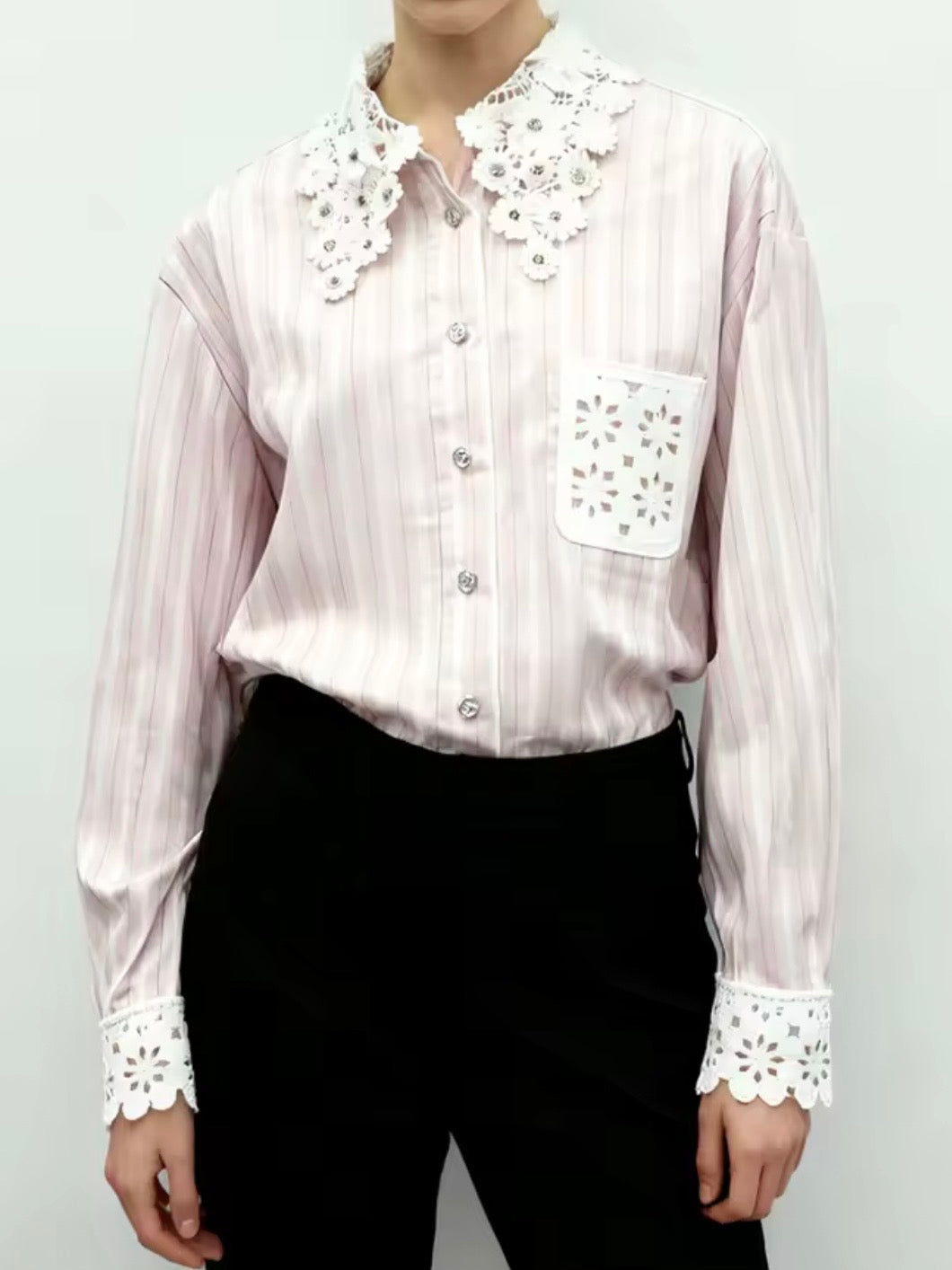 Striped shirt long sleeves