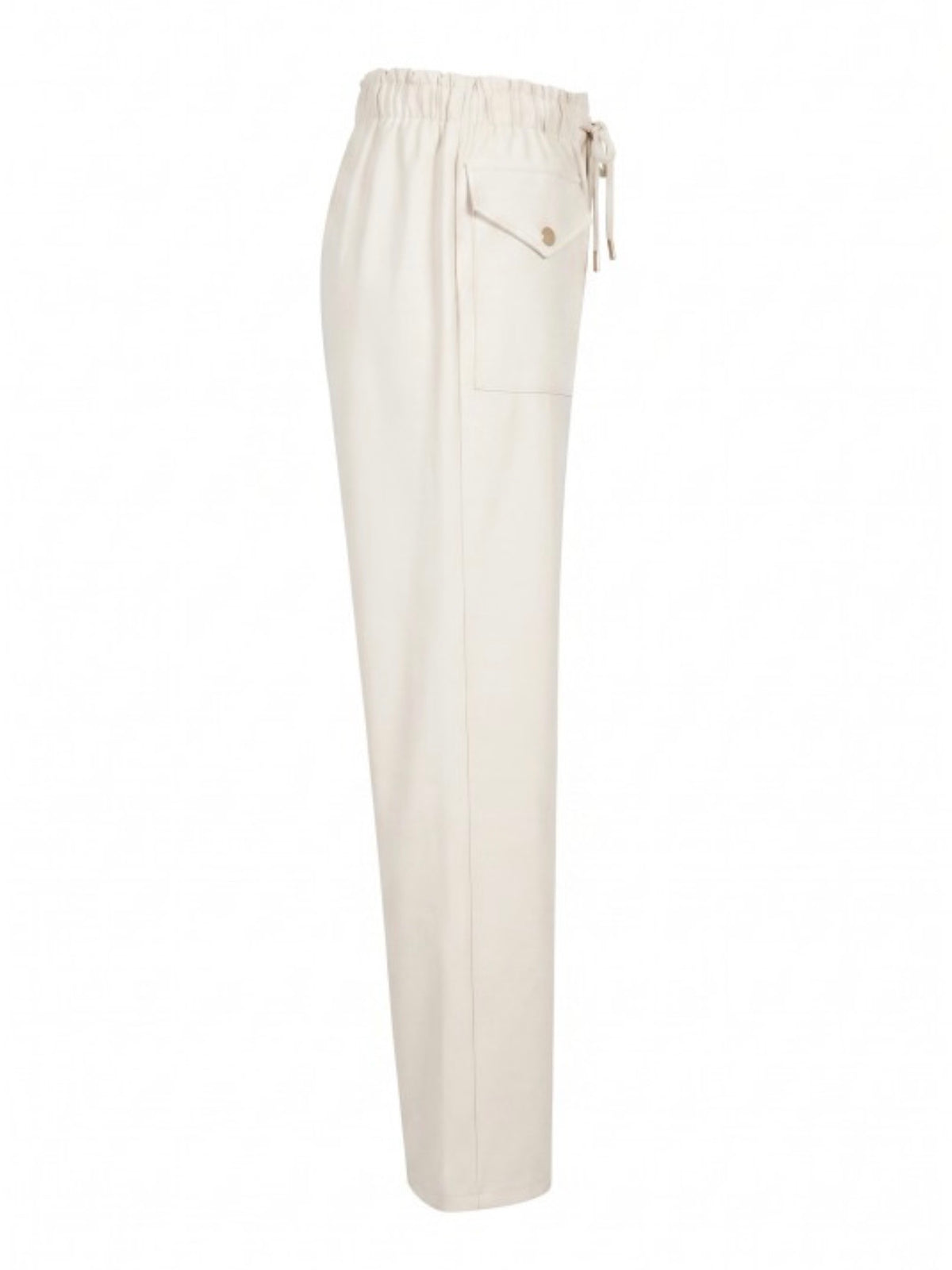 Off white zipper front closure jacket and pants set