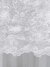 White lace tube midi open skirt