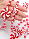 Christmas tree candy bead garland