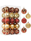 Pack 30 Christmas ball ornaments