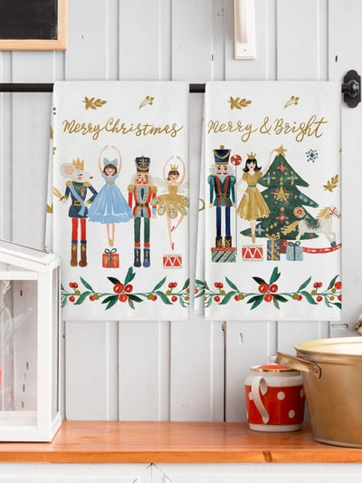 Christmas kitchen towels