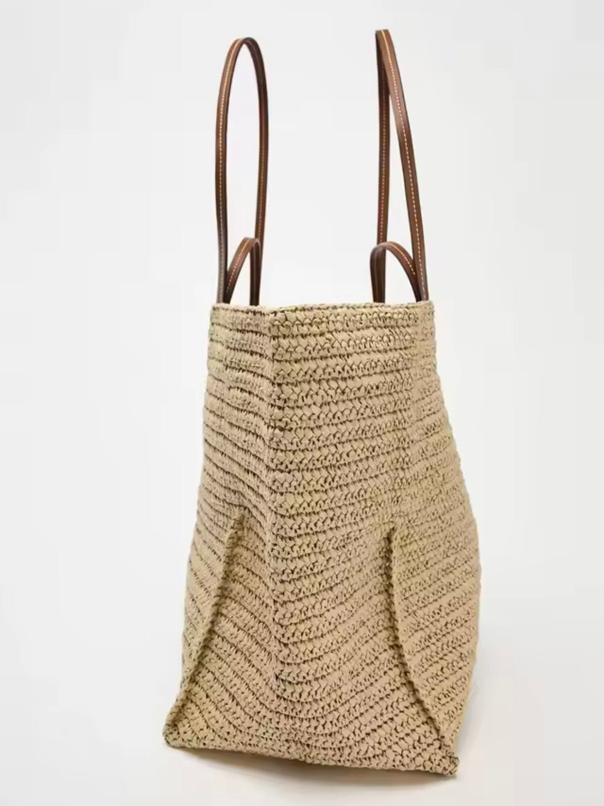 Big raffia beach bag