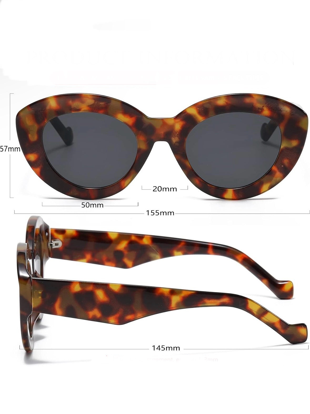 Brown cat sunglasses