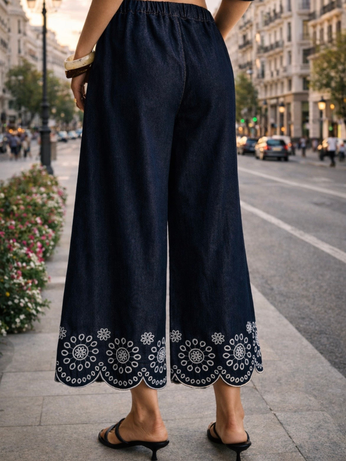 Dark blue set of 2 shirt and pants