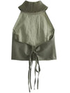 Olive set of 2 top and joggers pants
