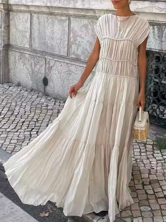 Beige maxi dress