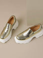 Gold and silver platforms slip on