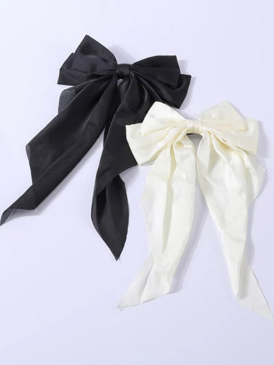 Set of 2 hair bows clips accessories