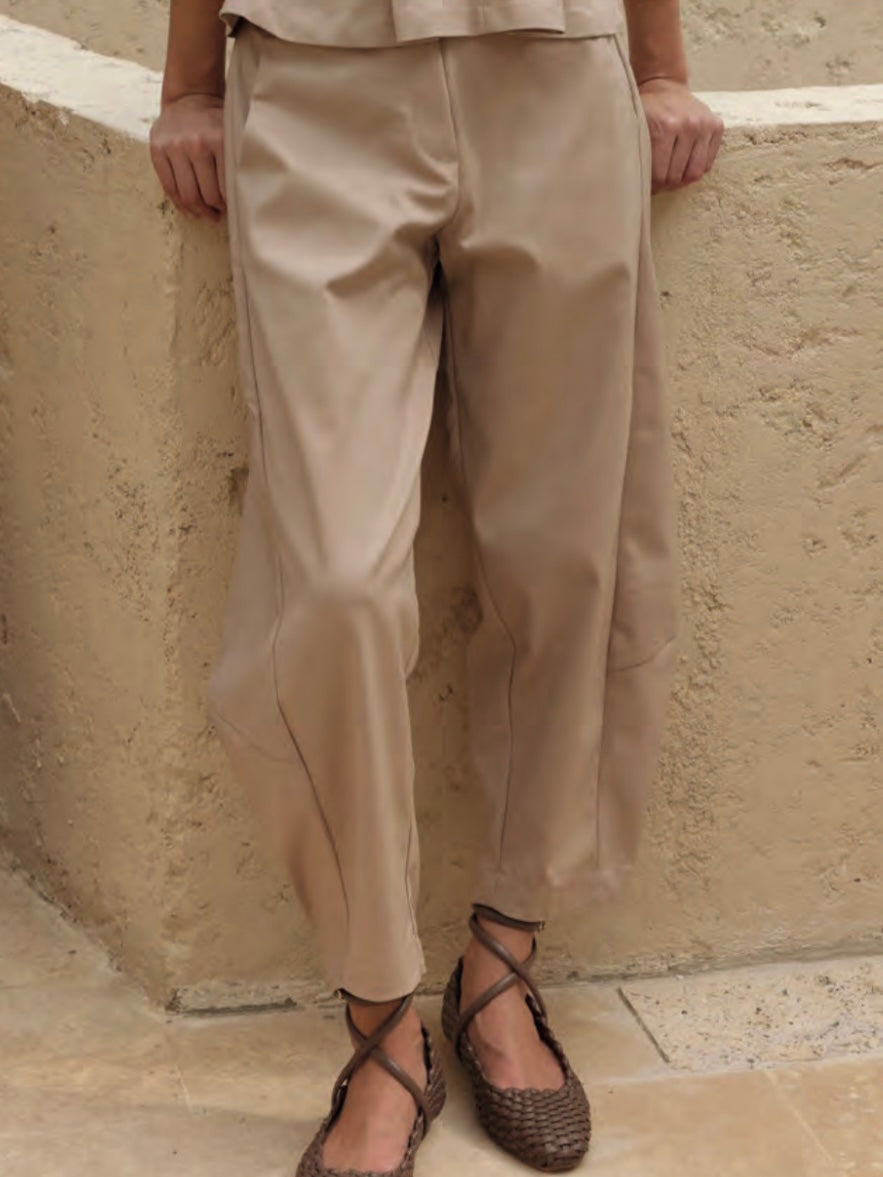 Solid colors Mabel barrel pants