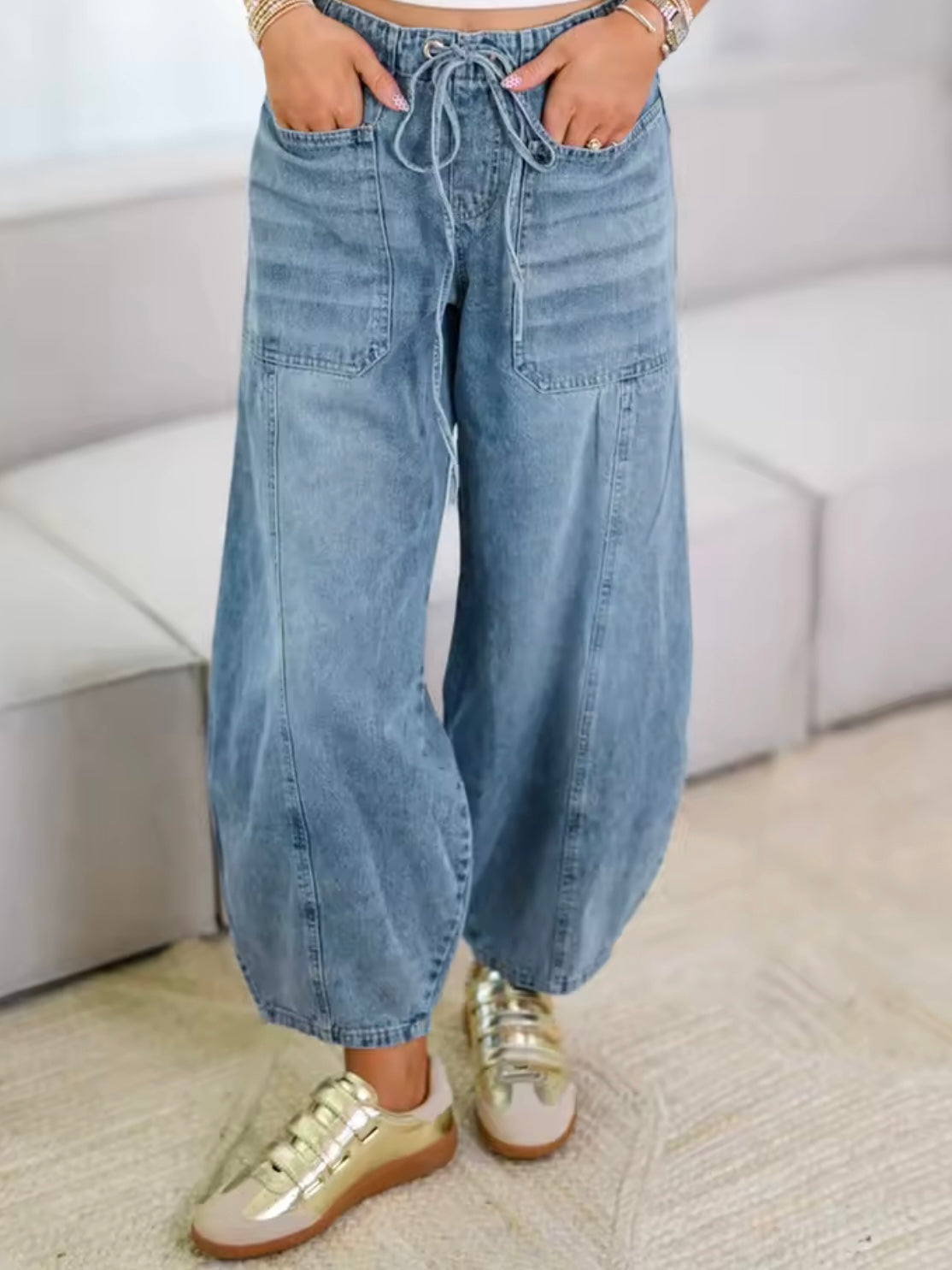 Cargo jeans joggers pants