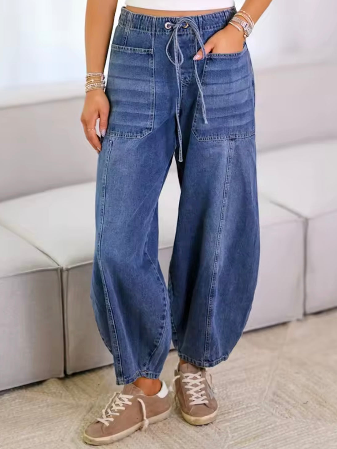 Cargo jeans joggers pants
