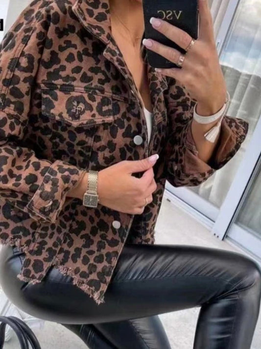 Animal print jacket - Wapas