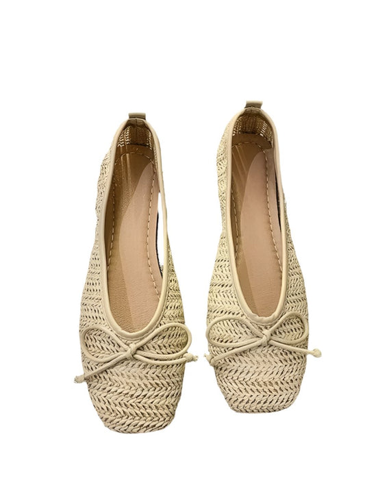 Ballet slip on flats loafers shoes - Wapas