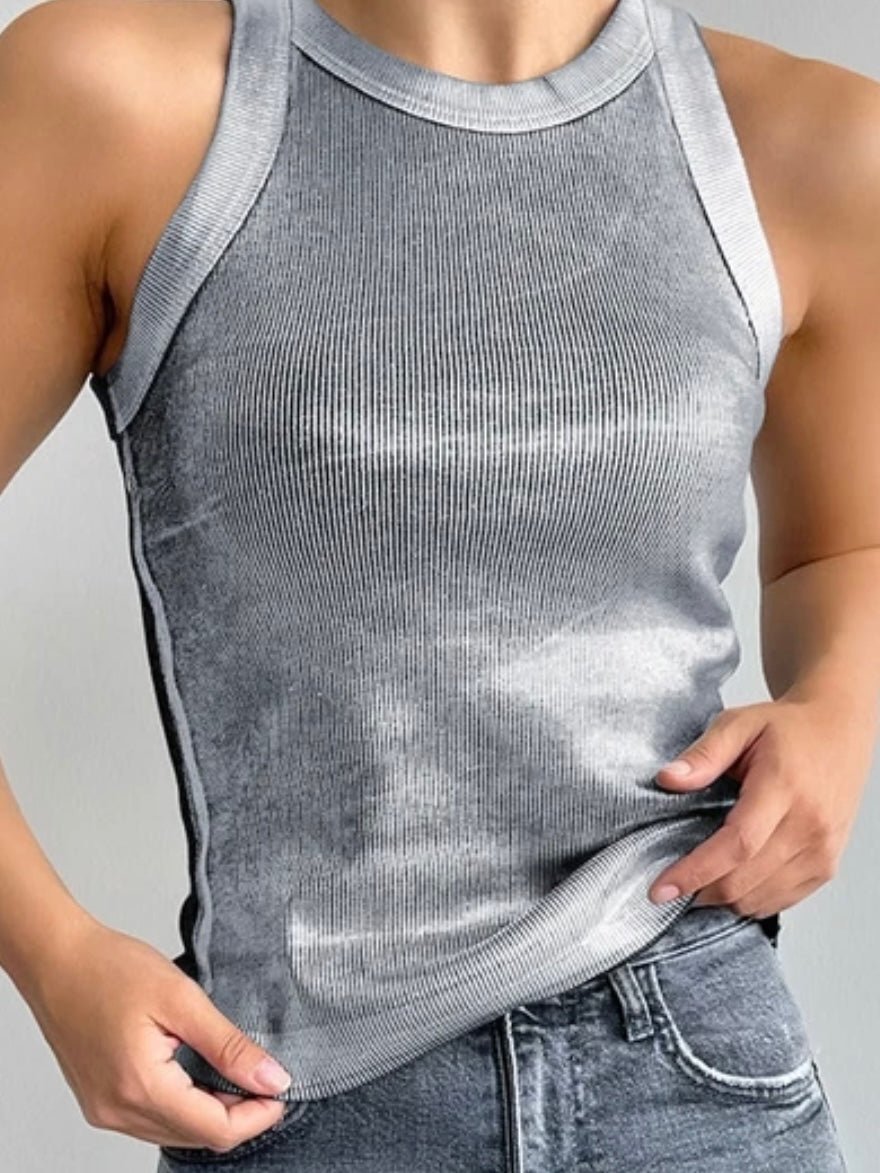 Basic silver tank top - Wapas