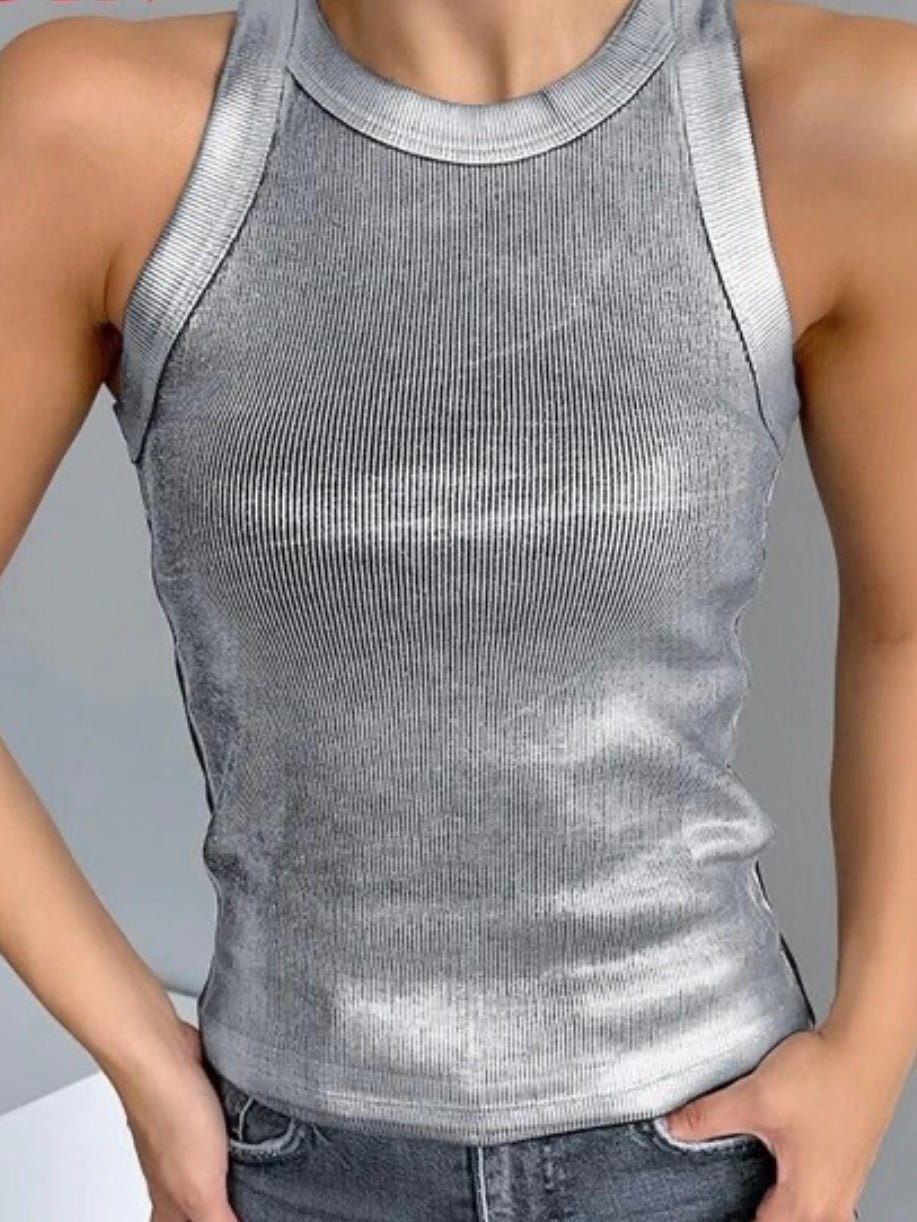 Basic silver tank top - Wapas