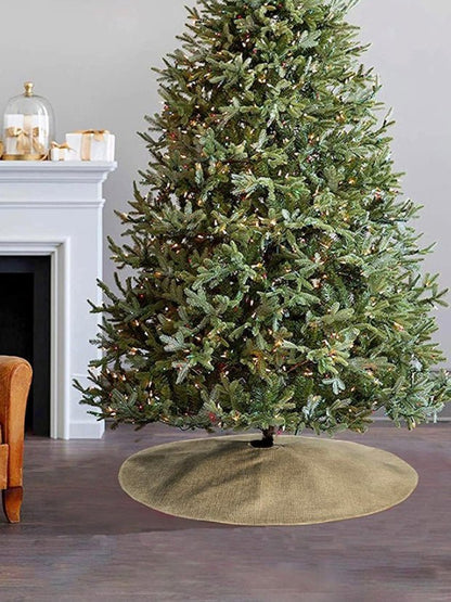 Beige Christmas tree skirt - Wapas