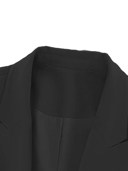 Black hooded blazer - Wapas