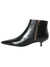 Black sides zippers high heel boots - Wapas
