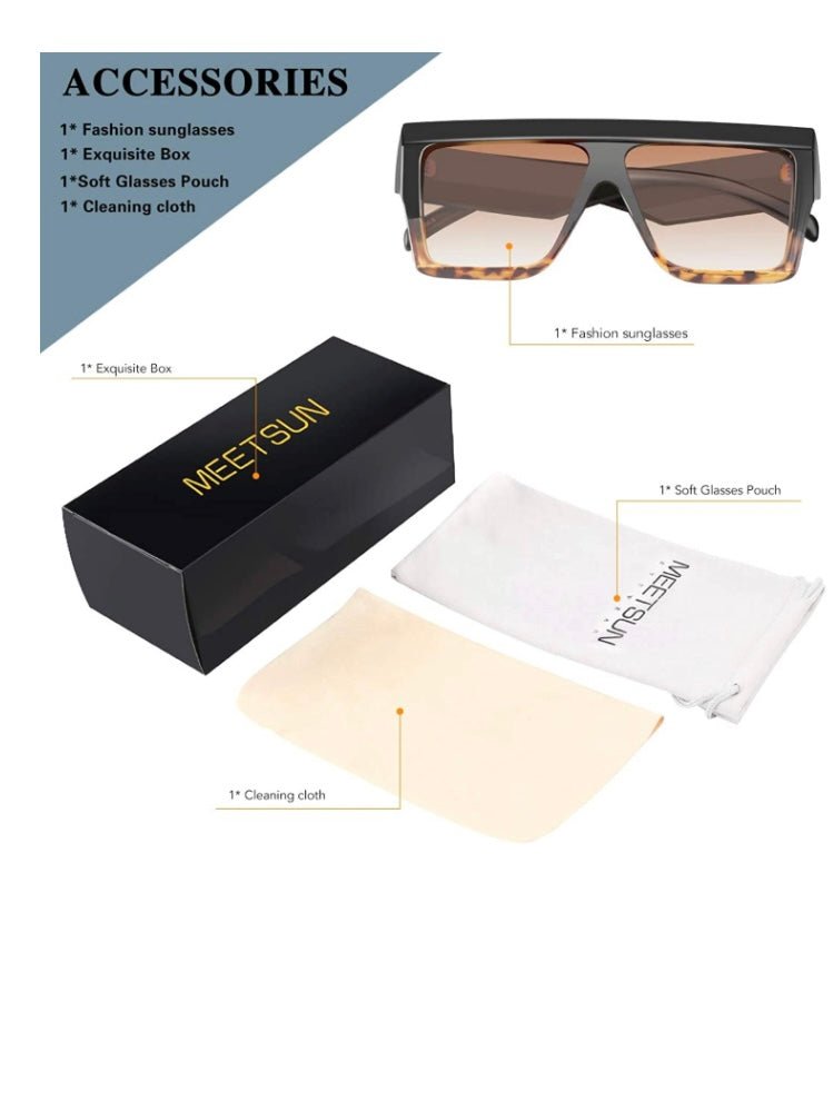 Black square sunglasses - Wapas