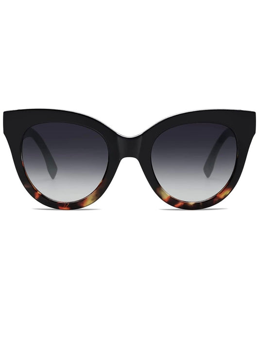 Black tortuga square sunglasses - Wapas