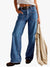 Blue contrast jeans detail - Wapas