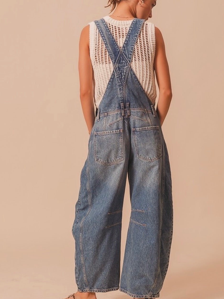 Blue denim jumper overall - Wapas