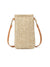 Boho natural crossbody phone handbag - Wapas