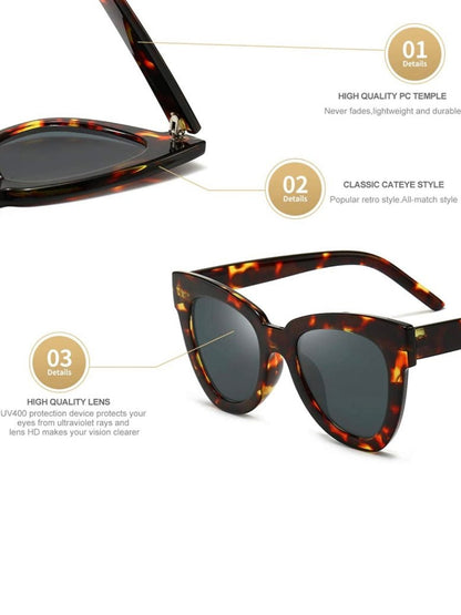 Brown cat sunglasses - Wapas