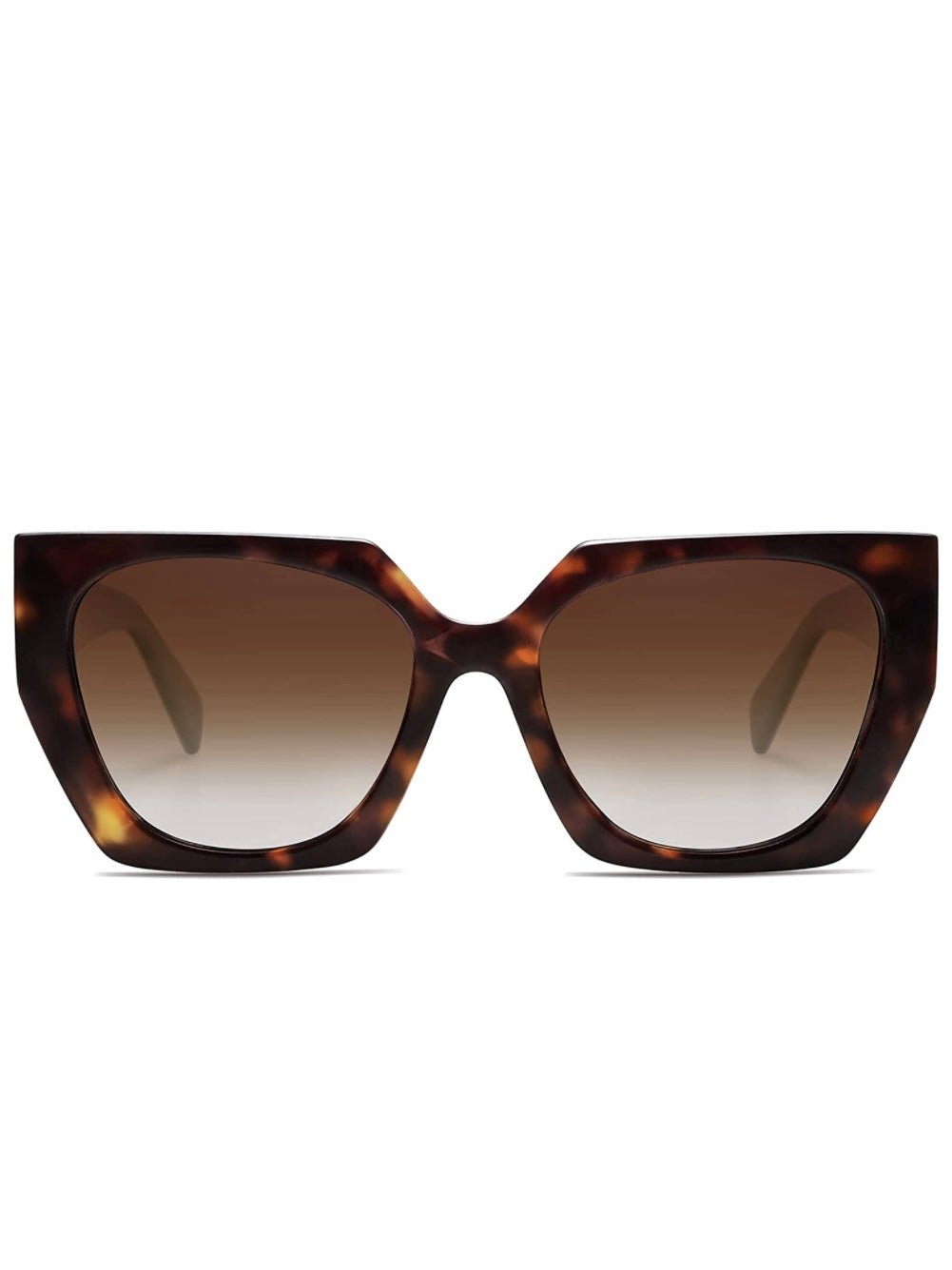 Brown tortuga big square sunglasses - Wapas