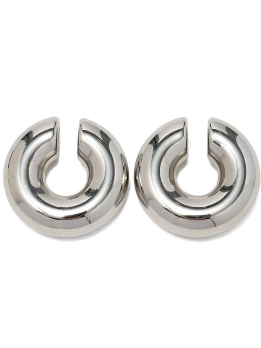 Caspless fat hoop earrings - Wapas