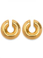 Caspless fat hoop earrings - Wapas