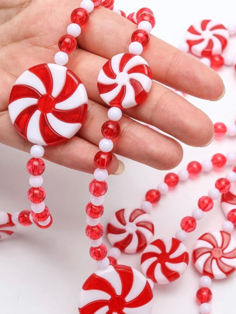 Christmas tree candy bead garland - Wapas